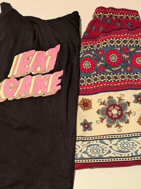 LuLaRoe UNICORNS XS Black Amber & Small Jax USED BARGAIN